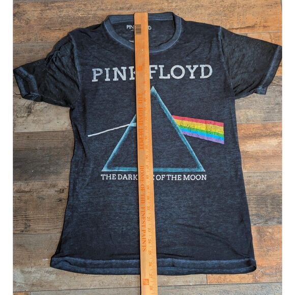 Pink Floyd Dark Side of the Moon T-Shirt Black Small S Prism Graphic Band Tee - Picture 4 of 6